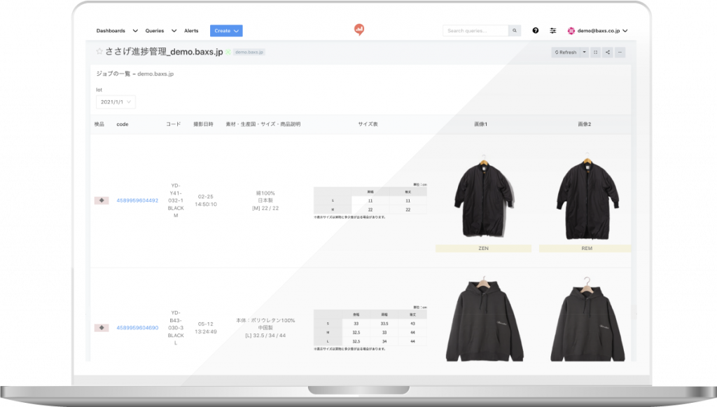 ダッシュボードで管理・分析